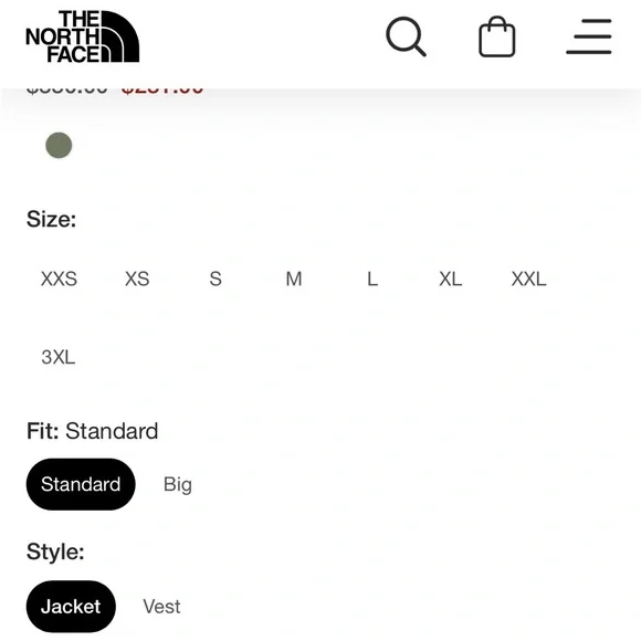 North Face 1996 Men’s Retro Nuptse Jacket size medium - Picture 15 of 16